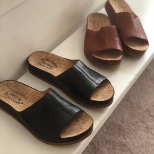 on hold ! Brand new leather sandals slides